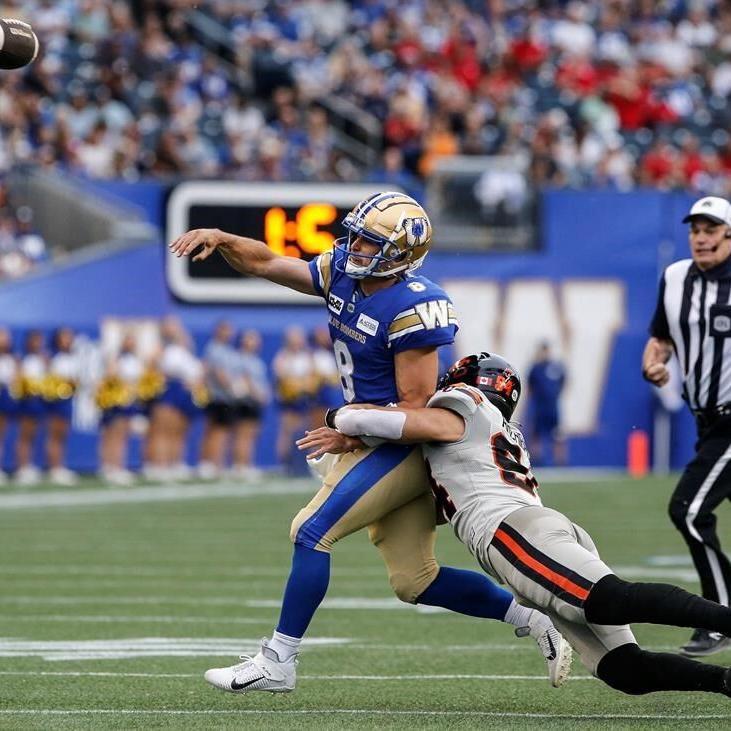 Adams, Hollins lead Lions to 26-24 win as Blue Bombers remain winless